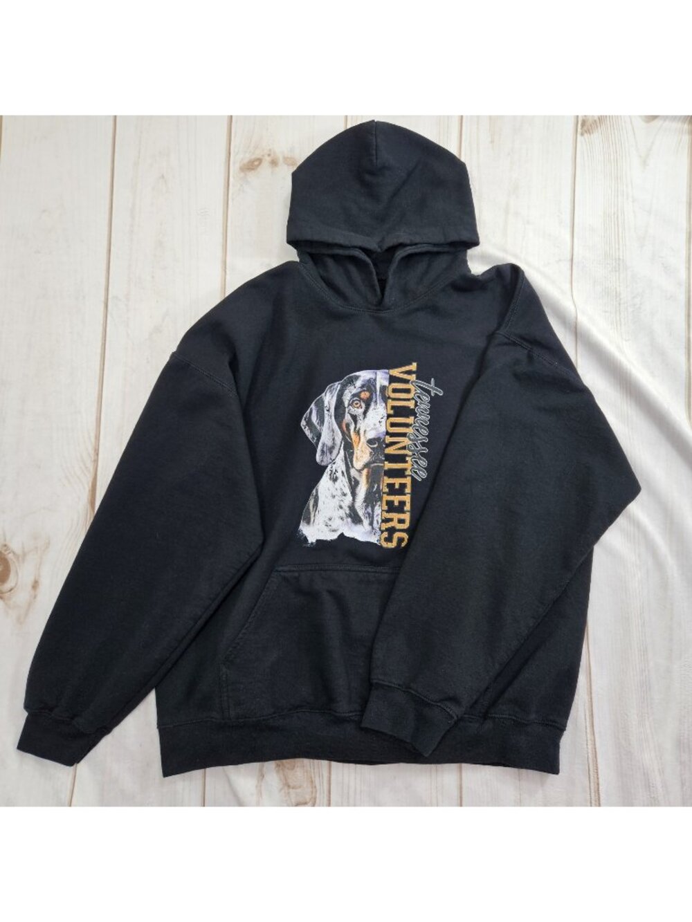 Tennessee Volunteers Rocky Top Smoky Hoodie Black Mens XL Gym Football Sports